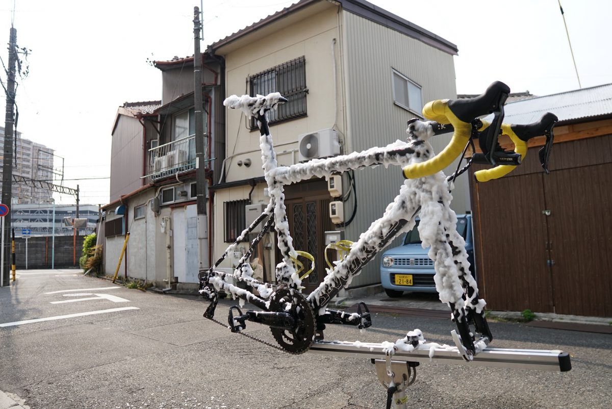 洗車 自転車